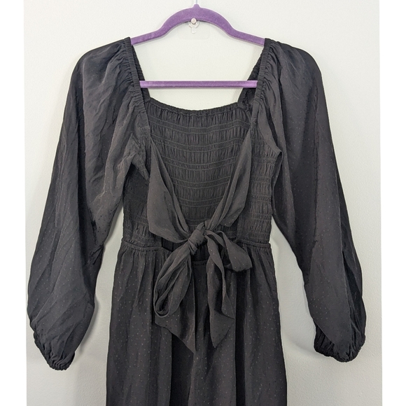 Madewell Lucie Jacquard Star Tie Back Jumpsuit - Picture 6 of 9